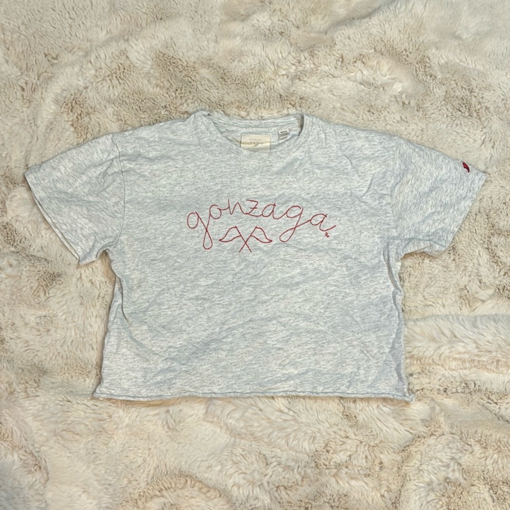 Gonzaga University Original League Crop Top